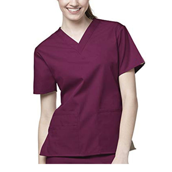 women's uniform scrub tops
